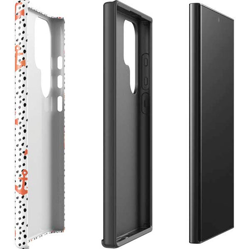 Bouffants and Broken Hearts Anchors and Dots Galaxy S25 Ultra Impact Case